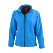Damski Softshell Classic - azure