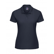 Polo damskie z włókien mieszanych - french navy
