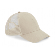 Czapka z bawełny organicznej Trucker - sand