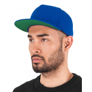 Czapka Klasyczna 5-Panelowa Snapback - white