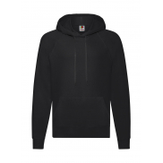 Lekka bluza z kapturem - black