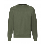 Bluza Raglan ze ściągaczem - classic olive