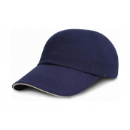 Dziecięca czapka Twill - navy/white