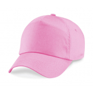 Dziecięca oryginalna czapka 5-panelowa - classic pink