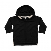 Dziecięca bluza z kapturem - black