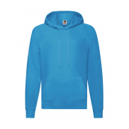 Lekka bluza z kapturem - azure blue