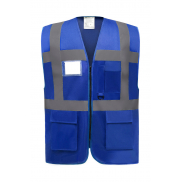 Kamizelka Odblaskowa Fluo Executive - royal blue