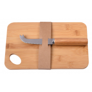 Zestaw do serów BAMBOO CHEESY, brązowy