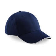 Czapka 6-panelowa Athleisure - french navy/white