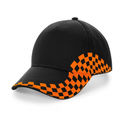 Czapka Grand Prix - black/orange