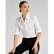 Bluzka Tailored Fit z rękawami 3/4 - white