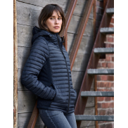 Kurtka z kapturem dla kobiet Outdoor Crossover - black/black melange