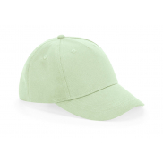 Czapka dziecięca Organic Cotton 5-panelowa - pistachio