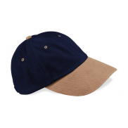 Czapka Heavy Brushed Cotton - french navy/taupe