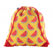 Personalizowany worek ze sznurkami - czerwony