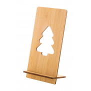 świąteczny uchwyt na telefon - naturalny