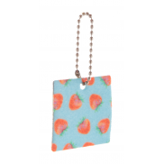 Personalizowany brelok - biały