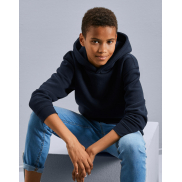 Dziecięca bluza z kapturem Authentic - black