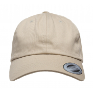 Niskoprofilowa czapka Cotton Twill - stone