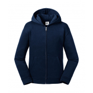Dziecięca bluza na zamek z kapturem Authentic - french navy