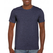 T-Shirt Softstyle - heather navy