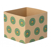 Personalizowany rękaw z papieru kraft - naturalny