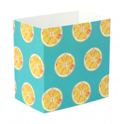 Personalizowany papierowy rękaw - biały