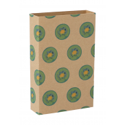 Personalizowany rękaw z papieru kraft - naturalny