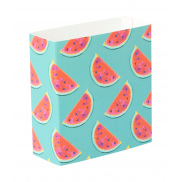 Personalizowany papierowy rękaw - biały