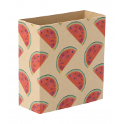 Personalizowany rękaw z papieru kraft - naturalny