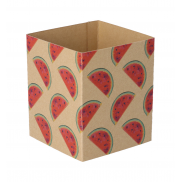 Personalizowany rękaw z papieru kraft - naturalny