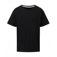Dziecięcy T-shirt Signature Tagless - dark black