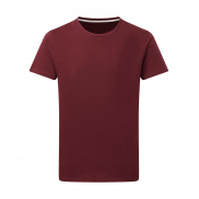 Męski T-Shirt Signature Tagless Tee - burgundy
