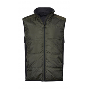 Bezrękawnik Hybrid-Stretch - deep green/black