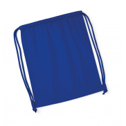 Worek z bawełny organicznej Premium - bright royal