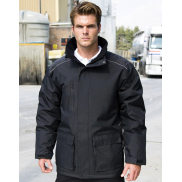 Długa kurtka Work-Guard Vostex - black