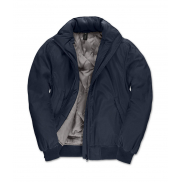 Damska Kurtka Crew Bomber - navy/warm grey