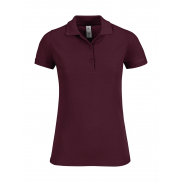 Damskie polo Safran Timeless/women - burgundy