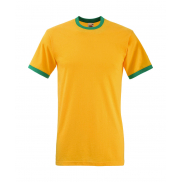 Podkoszulek Ringer - sunflower/kelly green