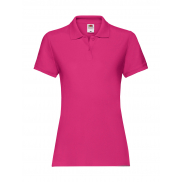 Damska Koszulka Polo Premium - fuchsia