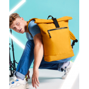 Plecak z recyklingu Roll-Top - petrol