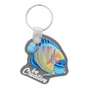 Brelok własnego projektu - transparentny czarny