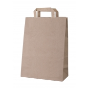 Papierowa torba - brązowy
