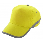 Czapka baseball-owa - żółty