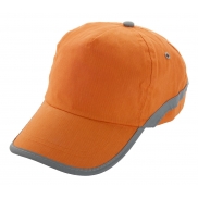 Czapka baseball-owa - pomarańcz