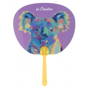 Wachlarz własnego projektu. - żółty