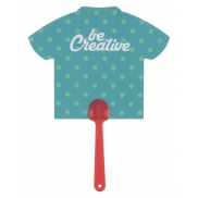 Wachlarz własnego projektu. - czerwony