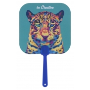 Wachlarz własnego projektu. - niebieski