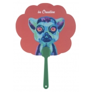 Wachlarz własnego projektu. - zielony