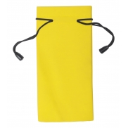 Pokrowiec na okulary - żółty